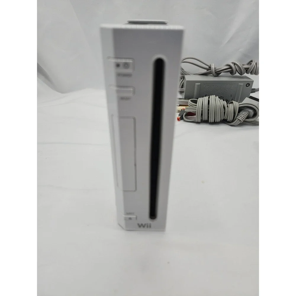 Nintendo Wii Console Gaming System RVL-001 White No Controller With Game